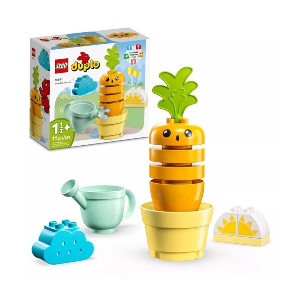 LEGO DUPLO Growing Carrot Stacking Block Toy 10981 Cloud Sun New‎ in Box